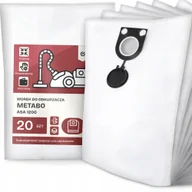 Worki do odkurzaczy - 20x Worek do Odkurzacza Metabo Asa 1200 Syntetyczny Pojemny Mocny Worki G9 - miniaturka - grafika 1