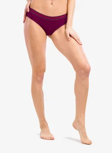 Figi damskie Brubeck Active Wool Hipster - plum - Bielizna sportowa damska - miniaturka - grafika 1