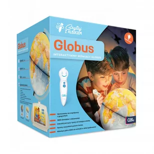 Czytaj z Albikiem. Interaktywny mówiący globus - Globusy - miniaturka - grafika 1