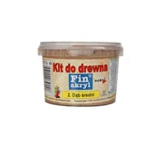 Szpachlówki - Kit do drewna 1 kg dąb średni FINAKRYL - miniaturka - grafika 1