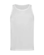Koszulki męskie - Koszulka bez rękawów bokserka Stedman Active Sports Top Men ST8010 White S - miniaturka - grafika 1