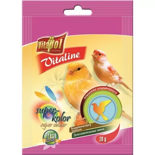 Vitapol Vitaline Super kolor Kanarek ZVP-2542 - Przysmaki dla ptaków - miniaturka - grafika 1