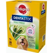 Suplementy i witaminy dla psów - Pedigree DentaStix Fresh - Dla dużych psów, 1080g 28 szt. - miniaturka - grafika 1