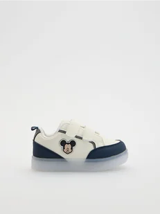 Reserved - Buty Mickey Mouse - złamana biel - Buciki dla niemowląt - miniaturka - grafika 1
