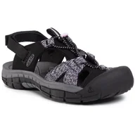 Sandały damskie - Keen Sandały Ravine H2 1023082 Black/Dawn Pink - miniaturka - grafika 1