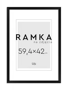 Ramka na zdjęcia A2 59,4x42 cm Czarna - Ramki na zdjęcia - miniaturka - grafika 1