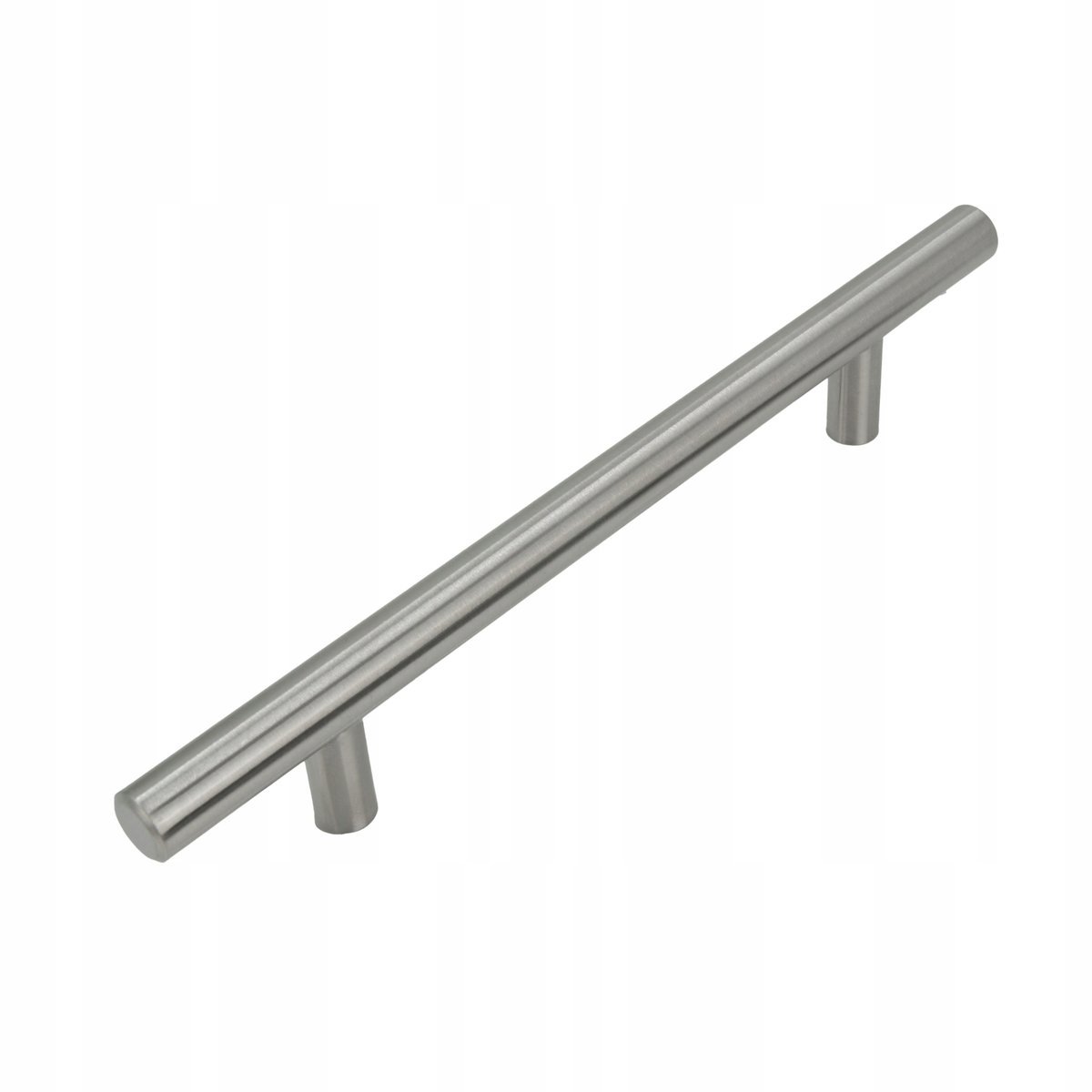 Uchwyt meblowy Reling 128 mm srebrny Metalowy uchwyt do szafek