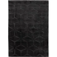 Dywany - Dywan Alaska 80 x 150 cm geometryczny czarny - miniaturka - grafika 1