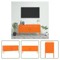 Szafki RTV - Szafka pod telewizor Living Store Orange 105x35x50 cm stalowa - miniaturka - grafika 1