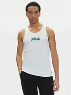 Koszulki męskie - Fila Tank top Lirey FAM0919 Biały Slim Fit - miniaturka - grafika 1