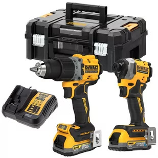 ZESTAW WKRĘTARKA DCD805 + ZAKRĘTARKA DCF850 18V 2*1.7AH - Zestawy elektronarzędzi - miniaturka - grafika 1