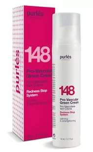 Purles 148 Pro-Vascular Green Cream Zielony krem do skóry naczyniowej 50 ml - Kremy do twarzy - miniaturka - grafika 2