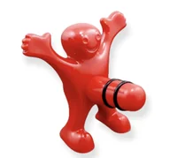 Korkociągi i otwieracze - Zatyczka Fred, czerwony - miniaturka - grafika 1