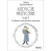 Książki o muzyce - Wydawnictwo Muzyczne Contra Audycje muzyczne T.1 Podstawy teorii literatury... - Liliana Zganiacz-Mazur - miniaturka - grafika 1