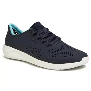 Półbuty damskie - Crocs Półbuty Literide Pacer W 205234 Navy/Ice Blue - grafika 1