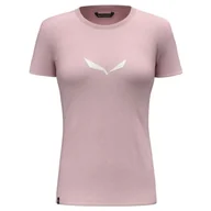Koszulki i topy damskie - Salewa Damska koszulka Solid Dry W - miniaturka - grafika 1