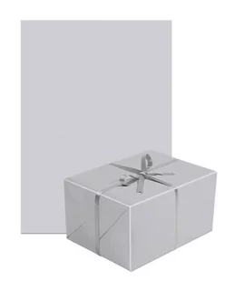 Papier Do Pakowania Srebrny - Opakowania i torebki na prezenty - miniaturka - grafika 1