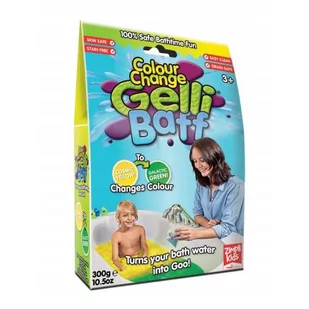 ZIMPLI KIDS Gelli Baff Colour Change Magiczny proszek do kąpieli - kosmiczny żółty, 300g - >>> DARMOWA od 99zł<<< - Pozostałe akcesoria do kąpieli i SPA - miniaturka - grafika 1