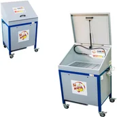 Myjki ciśnieniowe - Myjka warsztatowa do części i narzędzi MST 800 z pokrywą mobilna - miniaturka - grafika 1