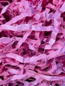 Akcesoria do pakowania - Wypełniacz do prezentów, ozdobny, 2,5kg, ciemnoróżowy - miniaturka - grafika 1