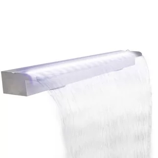 vidaXL VidaXL Fontanna do oczka wodnego z oświetleniem LED 120 cm 41675 - Oczka wodne - miniaturka - grafika 1