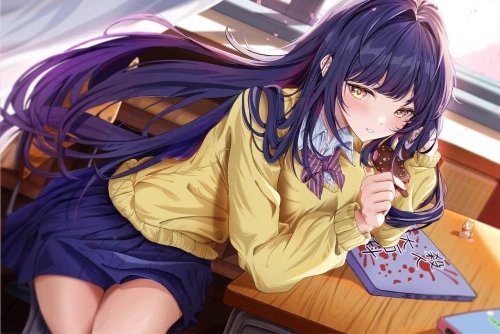 Plakat Anime Boku no Kokoro no Yabai Yatsu BKYY_035 A2 Custom Manga