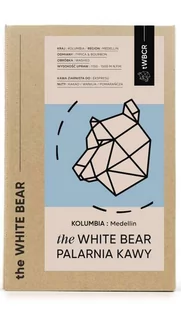 THE WHITE BEAR Kawa ziarnista The White Bear Kolumbia Medellin 1kg 6528-uniw - Kawa - miniaturka - grafika 1