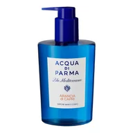Mydła - Acqua di Parma Blu Mediterraneo Arancia Di Capri Płyn do mycia rąk i ciała Mydła 300 ml - miniaturka - grafika 1