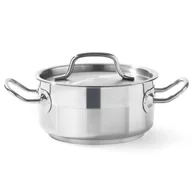 Akcesoria gastronomiczne - Hendi Garnek niski z pokrywką 7,5 l 830505 - miniaturka - grafika 1