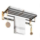 Stojaki i wieszaki na papier toaletowy - Wieszak Uchwyt Łazienkowy na Ręcznik UCH02 - miniaturka - grafika 1