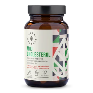 Mój Cholesterol, prawidłowy poziom, kapsułki 60 szt. - Serce i układ krążenia - miniaturka - grafika 1