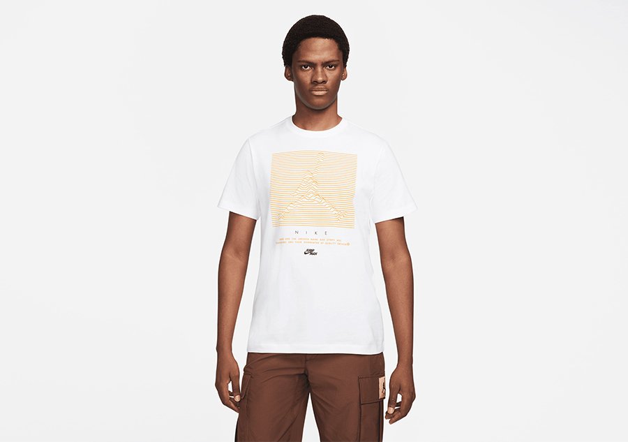 Nike Air Jordan Jumpman Grapfic Crew Tee White