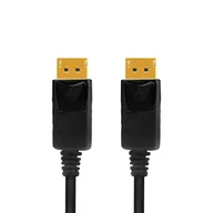 Kable komputerowe i do monitorów - LogiLink Kabel DisplayPort M/M 4K/60Hz, 3m Czarny - miniaturka - grafika 1