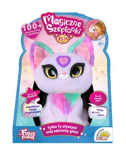 My Fuzzy Friends, maskotka interaktywna, Magiczne Szeptanki, Kicia Zoey - Zabawki interaktywne dla dzieci - miniaturka - grafika 1