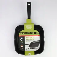 Patelnie - Patelnia grillowa Topfann granitowa 24cm nieprzywierająca - miniaturka - grafika 1