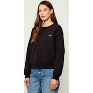 Bluzy damskie - Tommy Jeans Bluza SILVER SCRIPT Relaxed fit - miniaturka - grafika 1