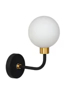 Lampy ścienne - Lucide Berend 30265/01/30 kinkiet lampa ścienna 1x33W G9 czarny - miniaturka - grafika 1