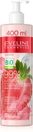 Balsamy i kremy do ciała - Eveline Cosmetics Cosmetics Pielęgnacja ciała 99% Natural Strawberry Nawilżająco wygładzający jogurt do ciała 400 ml - miniaturka - grafika 1