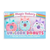 Gumki biurowe - gumki do ścierania magiczne jednorożce - miniaturka - grafika 1