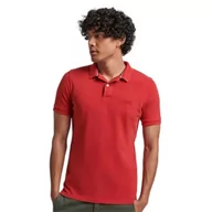 Bluzy męskie - Superdry Vint Destroy Polo Bluza męska, Różnorodność sieci, S - miniaturka - grafika 1