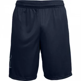 Męskie szorty treningowe UNDER ARMOUR TECH GRAPHIC SHORT - granatowe - Spodnie sportowe męskie - miniaturka - grafika 1