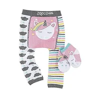 Skarpetki dla dzieci - Zoocchini Zoocchini Legginsy i skarpety dla niemowląt, antypoślizgowe, 12  18 miesięcy - miniaturka - grafika 1
