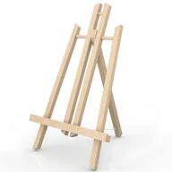 Ramki na zdjęcia - Sztaluga stołowa z drewna bukowego 23 x 40 cm - składana sztaluga do zdjęć trójnożna sztaluga do siedzenia - miniaturka - grafika 1