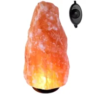 Lampy stojące - Lampa solna jonizaotr naturalny kryształ 3-5 kg Annapurna - miniaturka - grafika 1
