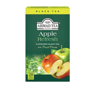Ahmad Tea Apple Czarna Herbata Jabłko 20 Torebek Aluminiowych - Herbata - miniaturka - grafika 1