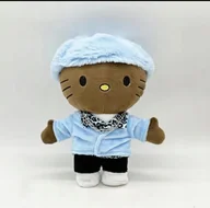 Figurki dla dzieci - Pluszak Tyler The Creator Hello Kitty miś przytulanka maskotka prezent - miniaturka - grafika 1
