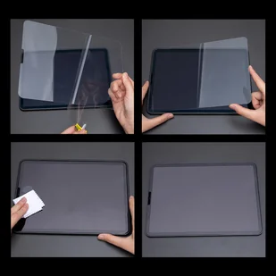 Baseus 2x Full-glass film 0,3mm szkło hartowane do iPad Pro 12.9'' 2021 (5 gen.) / 2020 (4 gen.) / 2018 (3 gen.) z zestawem montażowym - Akcesoria do tabletów i e-booków - miniaturka - grafika 19