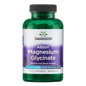 Witaminy i minerały - SWANSON Albion Chelat Magnezu 133 mg 90 kapsułek - miniaturka - grafika 1