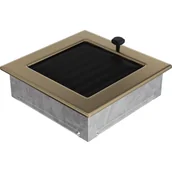 Kratki wentylacyjne - Parkanex kominkowa złoto galwaniczne żaluzja 17x17 - miniaturka - grafika 1