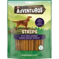 Przysmaki dla psów - Nestle Karma uzupełniająca dla psów PURINA Adventuros Strips o smaku sarniny, 90 g - miniaturka - grafika 1